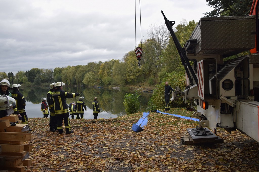 Einsatz BF Koeln PKW im See Koeln Esch P017.JPG - Miklos Laubert